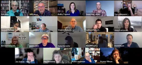 Go-Giver Conversations With Legends video call participants