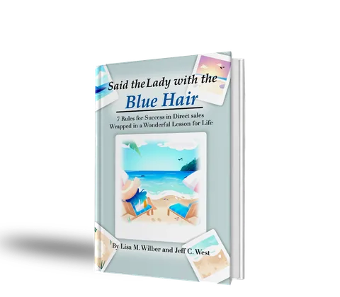 Said the Lady with the Blue Hair book