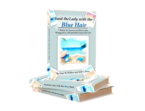 Said the Lady with the Blue Hair by Jeff C. West