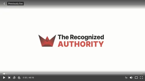 The Recognized Authority show