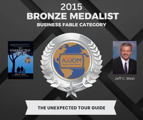 2015 Axiom Business Book Awards bronze medalist, business fable category: The Unexpected Tour Guide